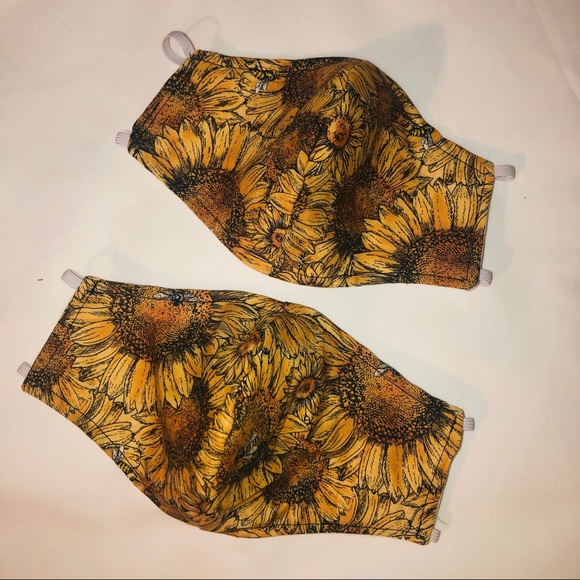 Other - Sunflower Face Mask / Face Mask With Pattern